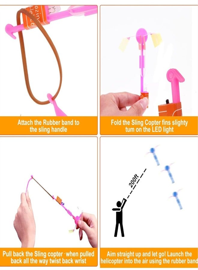 VRB Dec مجموعة هدايا تذكارية من VRB، 12 قطعة، هدية مثالية لأعياد ميلاد الأطفال من 6 إلى 12 عامًا. (12 قطعة - لعبة المقلاع الطائر)، متعددة الألوان - Image 3